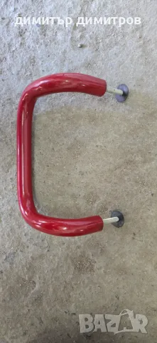 алуминиева дръжка за врата червена /слонско ухо/, снимка 1