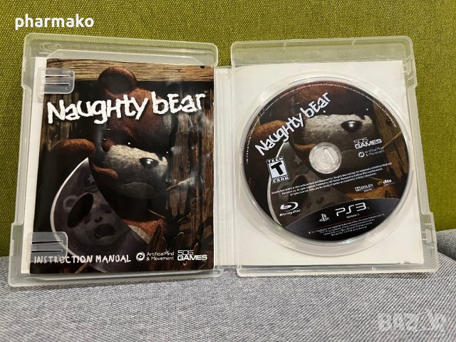 Naughty Bear PS3, снимка 3 - Игри за PlayStation - 43645973