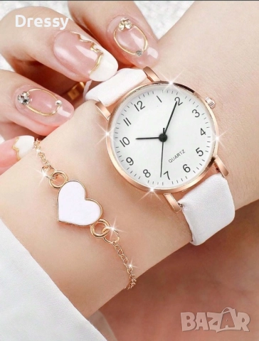 Дамски часовник с гривна, снимка 3 - Дамски - 52880474
