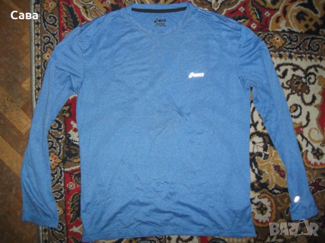 Блуза ASICS  мъжка,Л, снимка 2 - Спортни дрехи, екипи - 27059792