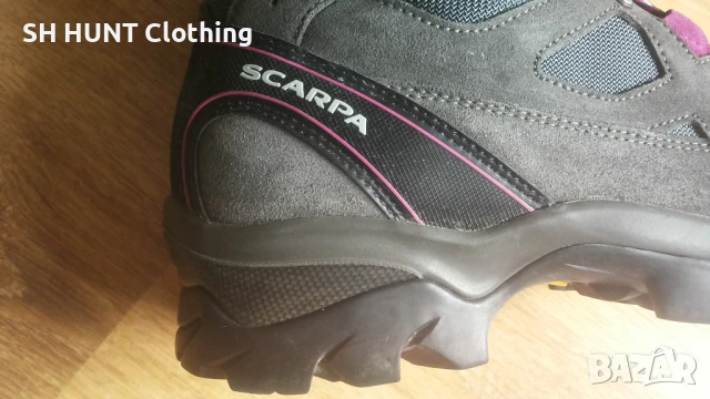 SCARPA GORE-TEX Leather Boots размер EUR 38 естествена кожа водонепромокаеми - 1312, снимка 3 - Дамски боти - 51253938