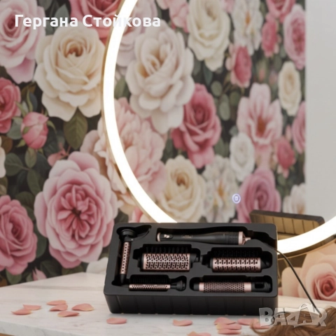 S&R Styling SD-937A – 5 в 1 уред за перфектна прическа без фризьор и с обем като от салон