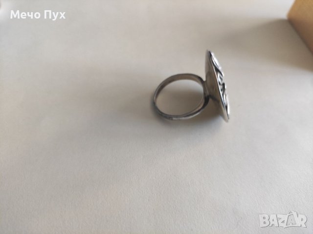 Сребърен пръстен (76), снимка 6 - Пръстени - 39118446