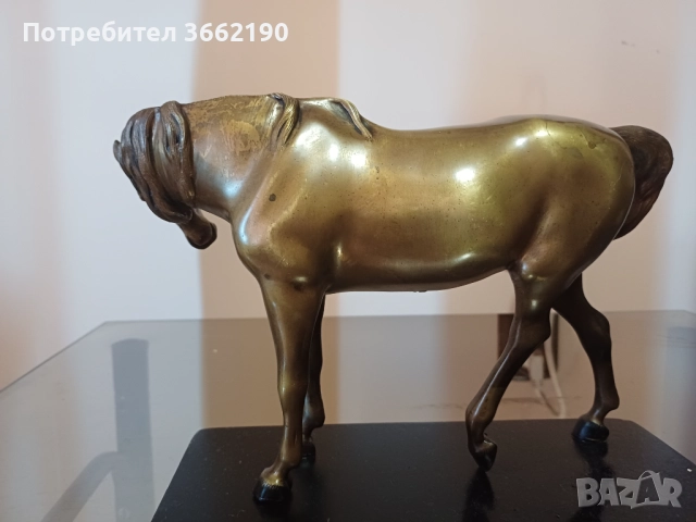 Бронзов кон, снимка 3 - Статуетки - 52515002