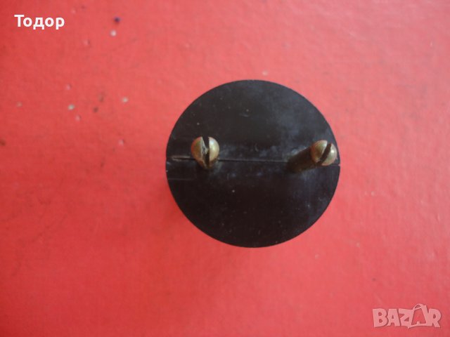 Старинен немски бакелитов щепсел 6 , снимка 2 - Антикварни и старинни предмети - 43533938