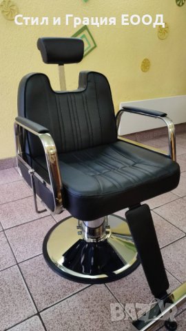 *Бръснарски стол Tonsur, снимка 6 - Бръснарски столове - 32662198