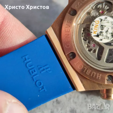 HUBLOT Мъжки луксозен часовник HUBLOT Unico Vendome Collection , снимка 7 - Мъжки - 48751348