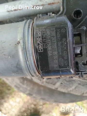 Мотор предни чистачки Mazda 3 2003-2008 2.0i 5 врати BOSCH 0390241732, снимка 2 - Части - 47499681