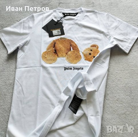Palm Angles Bear мече мечка мъжка фланелка тениска блуза , снимка 3 - Тениски - 40353296
