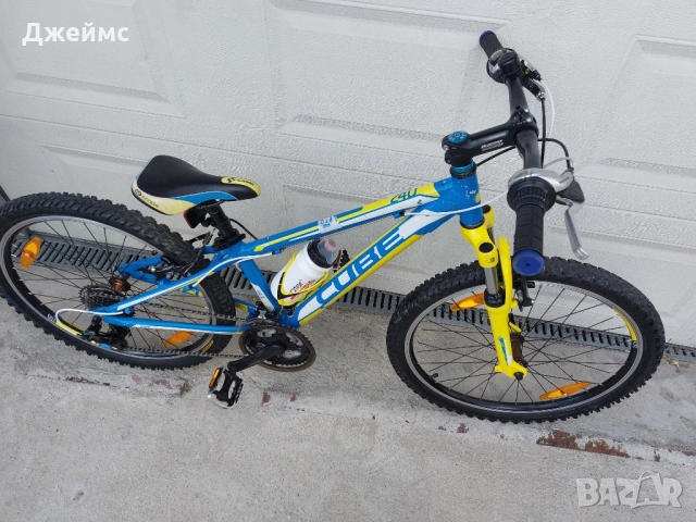 Детски алуминиев велосипед CUBE 24 цола, снимка 4 - Велосипеди - 52208019