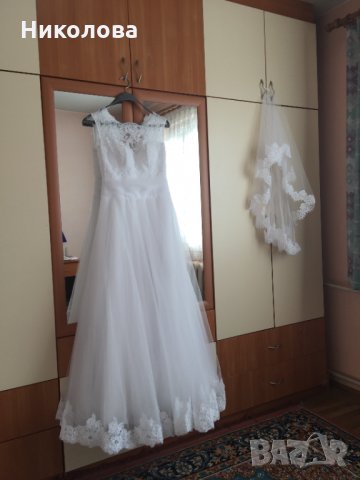 Булченска рокля, снимка 2 - Сватбени рокли - 33234313