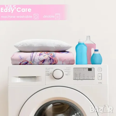 Сгъваем спален чувал за момичета и момчета, спален чувал с цип за дрямка на къмпинг, 150x60 см, снимка 8 - Спално бельо и завивки - 49848448