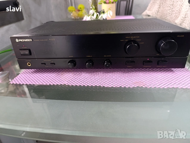 Усилвател Pioneer A-202 , снимка 4 - Ресийвъри, усилватели, смесителни пултове - 53400812