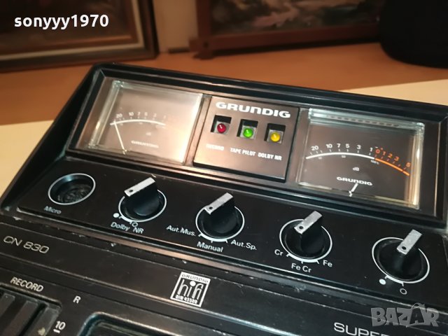 GRUNDIG CN830 HIFI MADE IN GERMANY 2905211729, снимка 13 - Декове - 33038739