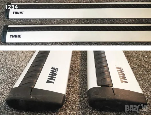 Алуминиеви напречни греди THULE рейки WING BAR Evo 135 (140) cm рейлинги