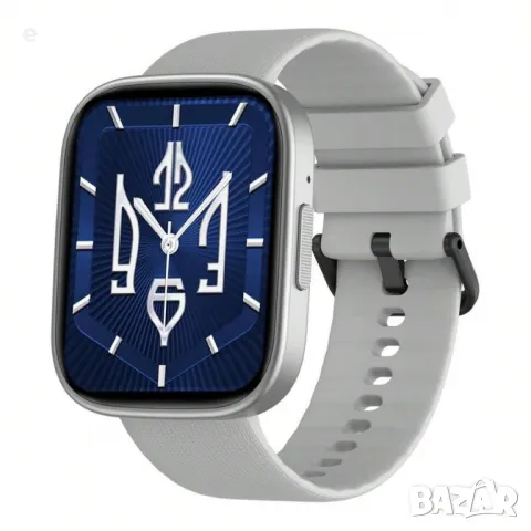 Смарт часовник Zeblaze GTS 3 PLUS, AMOLED, 2.15'', Разговори,Водоустойчив. Сив НОВ