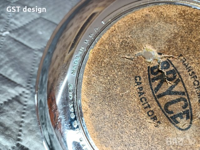 РЯДЪК ПЕПЕЛНИК Hamilton Vintage 1950's Art Deco Chrome Pelican Ashtray, снимка 7 - Други - 35443771