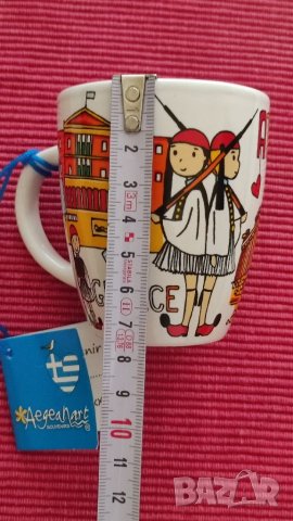 Сувенирна чаша Атина, Гърция. , снимка 6 - Чаши - 37397634