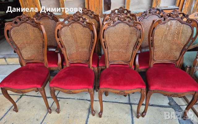 К-т от 12 броя изискани столове, снимка 7 - Столове - 51877345