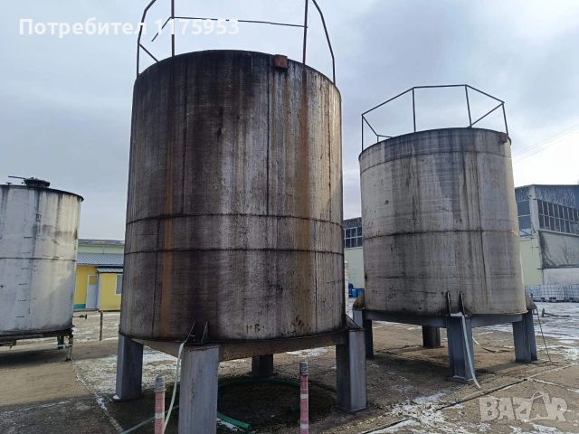 Цистерни от неръждаема стомана 28 куб. вместимост 