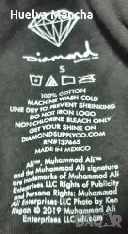 Diamond Supply CO × Muhammad Ali longsleeve, снимка 4 - Блузи - 50368512