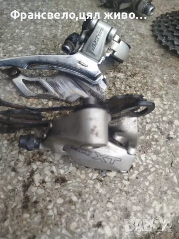 Чифт дерайльор за велосипед колело Shimano deore xt 