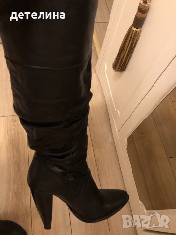 Дамски ботуши от естествена кожа, снимка 7 - Дамски ботуши - 35327042