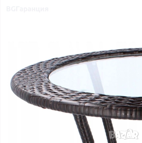 Комплект два стола с маса в ново състояние, снимка 5 - Други стоки за дома - 51996474