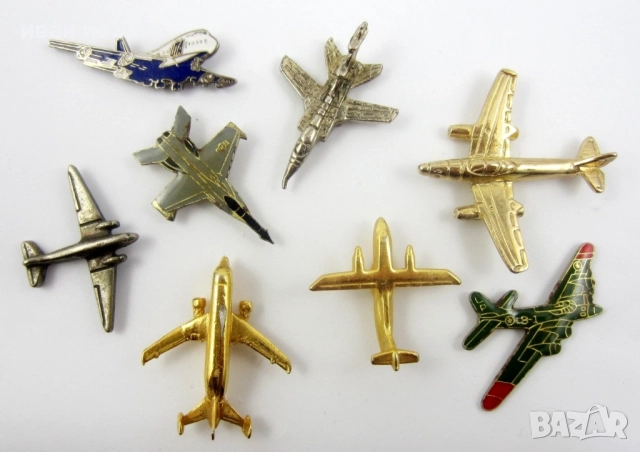 Военни самолети-Авиация-Комплект значки, снимка 2 - Колекции - 52189581