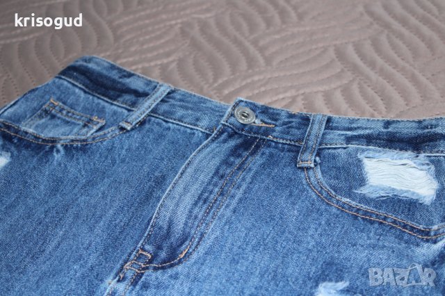 Дамска дънкова пола, снимка 2 - Комплекти - 37239053