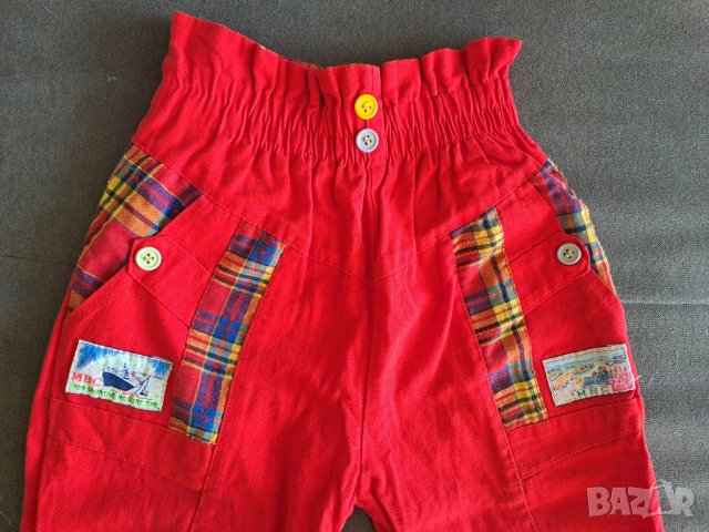 Детско марково панталонче с джобчета, снимка 2 - Детски панталони и дънки - 40599554