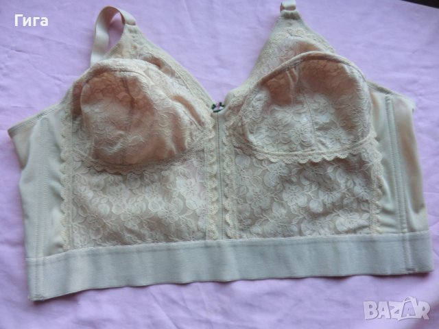 бежов сутиен с много широк колан 105Е, снимка 2 - Бельо - 37412274