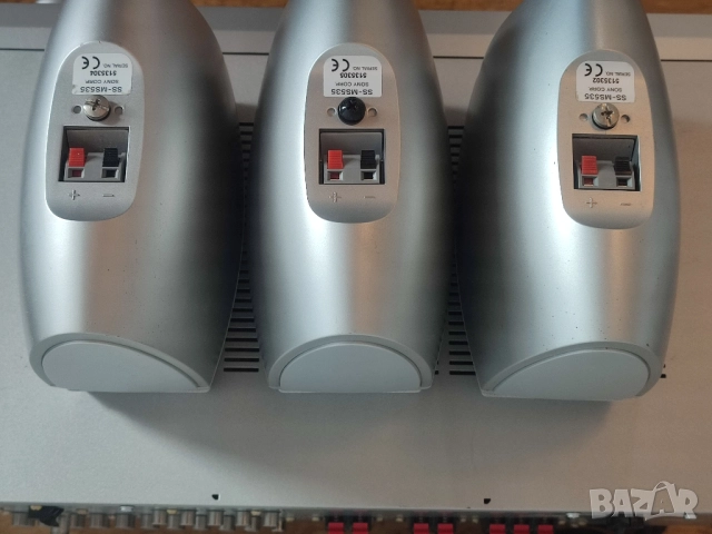 SONY - мощни, малки съраунд тонколони за домашно кино със стойки за стена., снимка 16 - Тонколони - 52828387