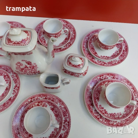 НАЙ ДОБРАТА ОФЕРТА  Порцеланов Сервиз за кафе / Чай Royal Derby , снимка 7 - Прибори за хранене, готвене и сервиране - 53181984