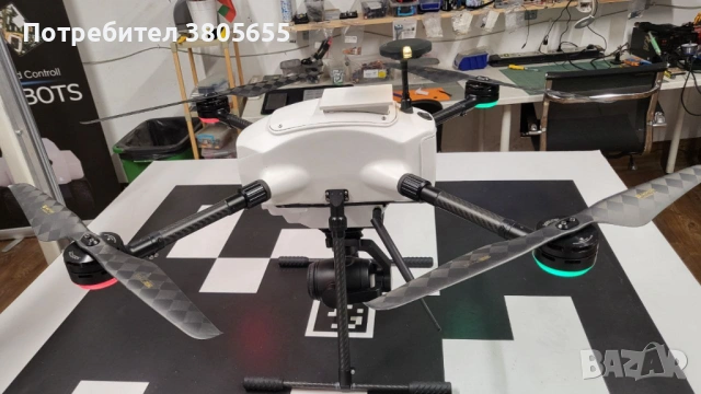 Observer дрон - SIYI ZR30, Jetson Orin, LiDAR, 1ч полет, Herelink, снимка 2 - Дронове и аксесоари - 53355317