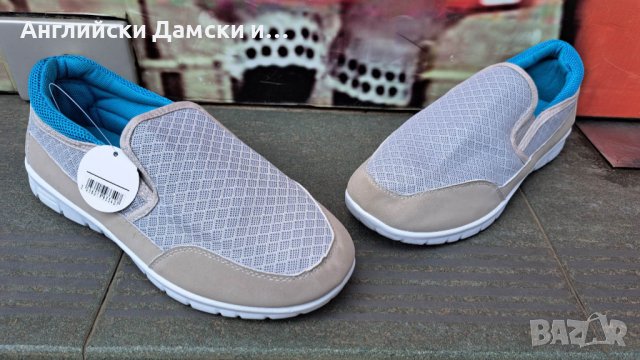 Английски дамски маратонки-еспадрили , снимка 3 - Маратонки - 40857643