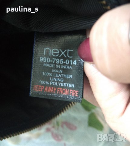 Дамска чанта от естествена кожа "Next" / genuine leather cross body bagbag, снимка 7 - Чанти - 37154722