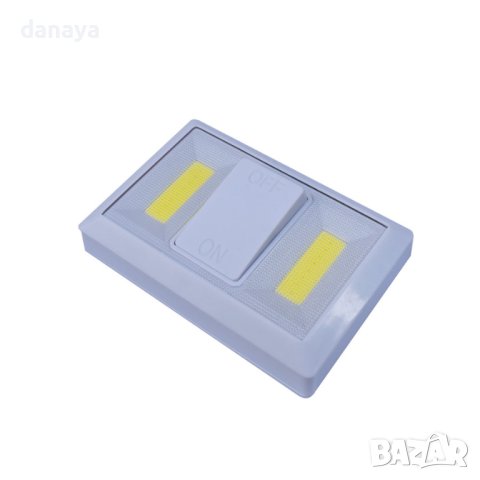 3535 Безжична нощна лампа за стена с магнит и копче ON/OFF, снимка 2 - Лампи за стена - 40697992