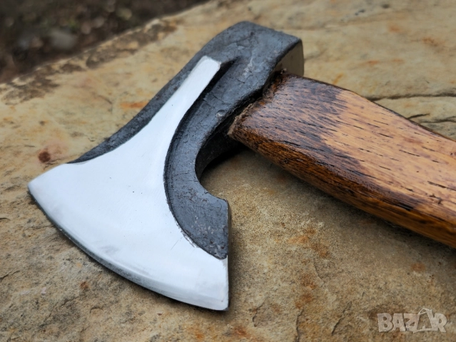 Ръчно кована брадва, снимка 5 - Ловно оръжие - 52033185