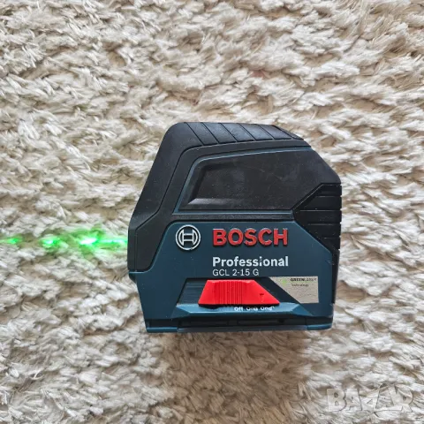 Bosch GCL 2-15 G, линеен зелен лазер , снимка 1