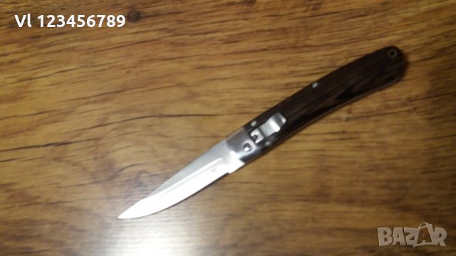 Сгъваем нож BUCK- автоматичен 85х205   /1/, снимка 1 - Ножове - 28100333