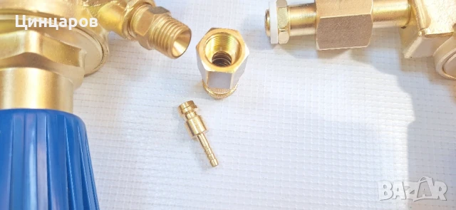 Бързи връзки/връзка към редуцир-вентил или токоизточник газов блок/панел , снимка 2 - Други инструменти - 50745356