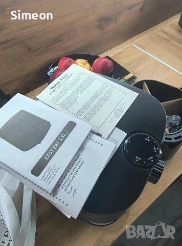 Фритюрник с горещ въздух серия LF16-P 1430W черен 3.5л. Tefal , снимка 4 - Фритюрници - 53047864