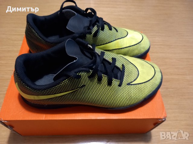 Детски футболни обувки стоножки Nike Bravata - размер 38, снимка 4 - Футбол - 43601792