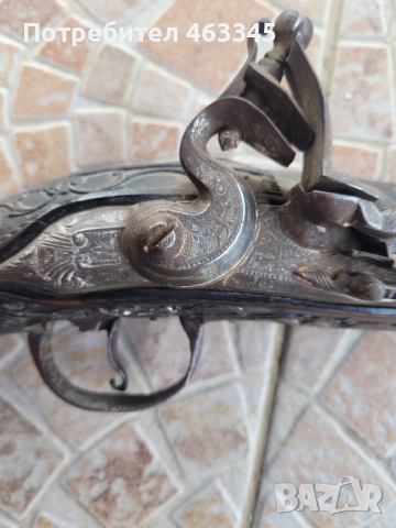 пистолет, пищов, кремъклия, евзалия, снимка 10 - Антикварни и старинни предмети - 44931850