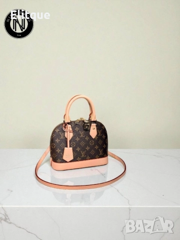 чанти LV LOUIS VUITTON - ALMA BB ↔️ 24 cm ↕️ 20 cm , снимка 6 - Чанти - 52510528