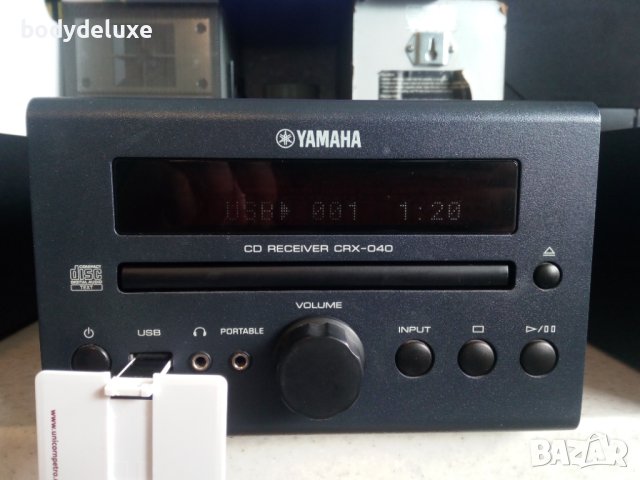 Yamaha CRX-040 аудио система, снимка 3 - Аудиосистеми - 24003850