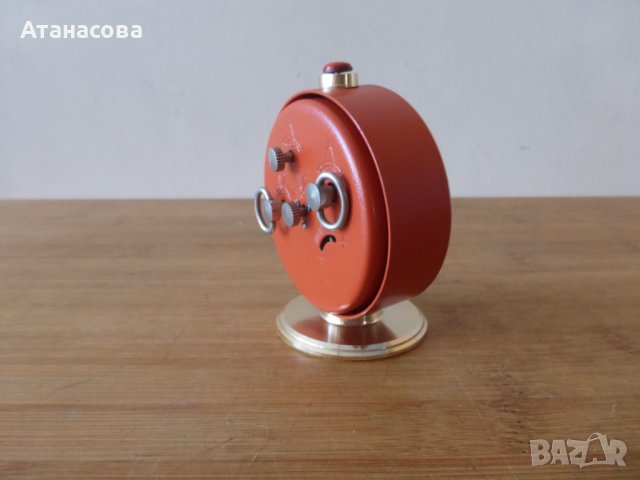 Колекционерски будилник часовник Слава на кирилица червен, снимка 9 - Антикварни и старинни предмети - 44003630