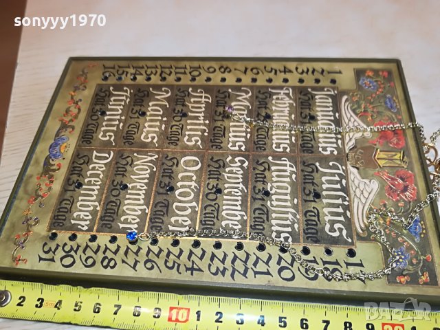 немски календар-внос германия 2703231149, снимка 4 - Антикварни и старинни предмети - 40150368