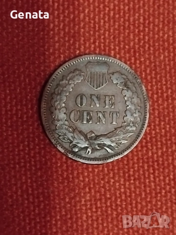 Стара монета САЩ, снимка 3 - Нумизматика и бонистика - 53012283